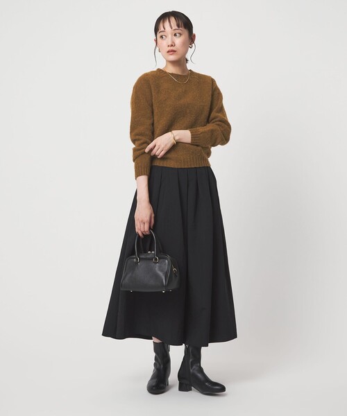 Harley of Scotland（ハーレーオブスコットランド）の「【別注】＜Harley of Scotland＞ニット プルオーバー（ニット/セーター・レディース・ピンク/ブラウン系/グレー系・FREE）」の7枚目の写真