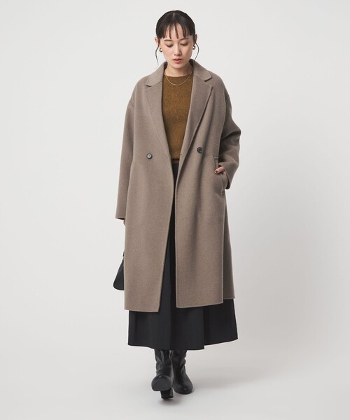 Harley of Scotland（ハーレーオブスコットランド）の「【別注】＜Harley of Scotland＞ニット プルオーバー（ニット/セーター・レディース・ピンク/ブラウン系/グレー系・FREE）」の8枚目の写真