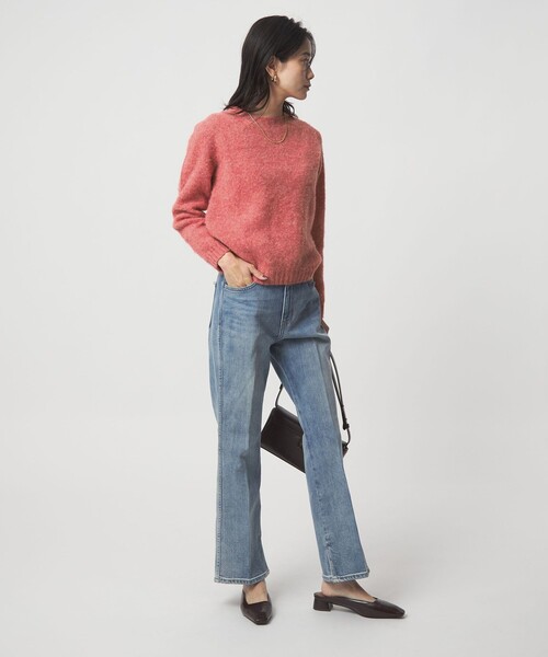 Harley of Scotland（ハーレーオブスコットランド）の「【別注】＜Harley of Scotland＞ニット プルオーバー（ニット/セーター・レディース・ピンク/ブラウン系/グレー系・FREE）」の11枚目の写真