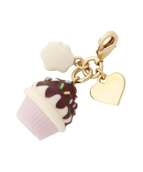 Samantha Thavasa Petit Choice（サマンサタバサ　プチチョイス）の「カップケーキ ファスナーチャーム（チャーム・レディース・ピンク/ライトブルー・FREE）」の3枚目の写真