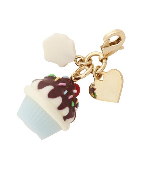 Samantha Thavasa Petit Choice（サマンサタバサ　プチチョイス）の「カップケーキ ファスナーチャーム（チャーム・レディース・ピンク/ライトブルー・FREE）」の4枚目の写真