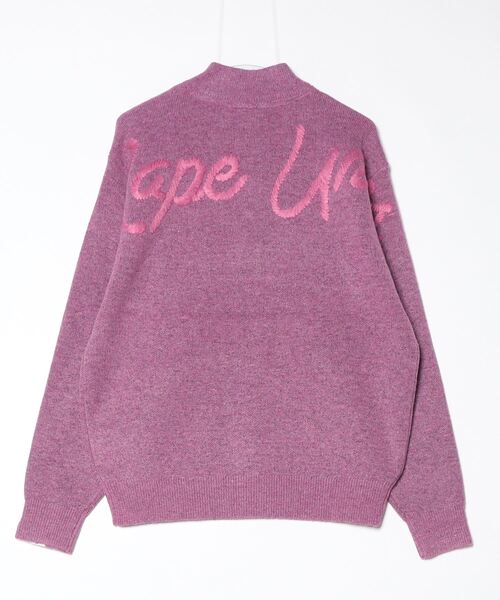 AAPE BY A BATHING APE（エーエイプバイアベイシングエイプ）の「AAPE HALF ZIP KNIT（ニット/セーター・メンズ・ベージュ系その他5/ピンク・LARGE/MEDIUM/SMALL）」の14枚目の写真