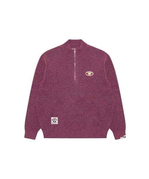 AAPE Half Zip Knit (трикотаж с половинной молнией)