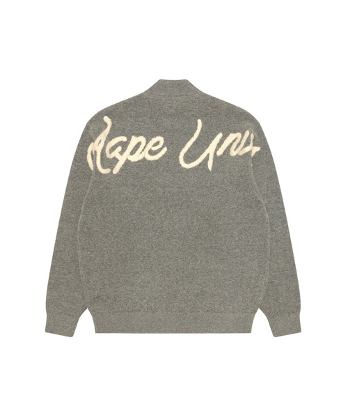 AAPE BY A BATHING APE（エーエイプバイアベイシングエイプ）の「AAPE HALF ZIP KNIT（ニット/セーター・メンズ・ベージュ系その他5/ピンク・LARGE/MEDIUM/SMALL）」の3枚目の写真