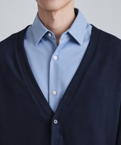 tk.TAKEO KIKUCHI（ティーケータケオキクチ）の「ウォームトッパーカーディガン（カーディガン/ボレロ・メンズ・ライトグレー/ネイビー/ブラック・02/03/04）」の19枚目の写真