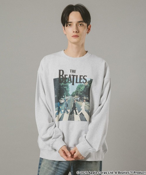 RAGEBLUE（レイジブルー）の「【THE BEATLES/ザ ビートルズ】プリントスウェット（スウェット・メンズ・オフホワイト/その他4/ブラック/ダークブラウン・MEDIUM/LARGE）」の4枚目の写真