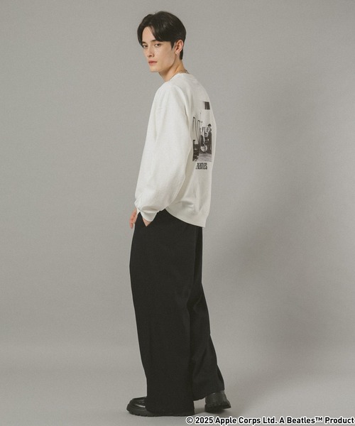 RAGEBLUE（レイジブルー）の「【THE BEATLES/ザ ビートルズ】プリントスウェット（スウェット・メンズ・オフホワイト/その他4/ブラック/ダークブラウン・MEDIUM/LARGE）」の6枚目の写真