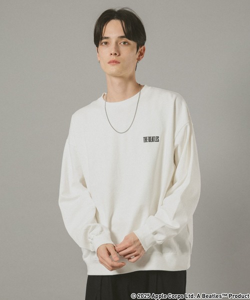 RAGEBLUE（レイジブルー）の「【THE BEATLES/ザ ビートルズ】プリントスウェット（スウェット・メンズ・オフホワイト/その他4/ブラック/ダークブラウン・MEDIUM/LARGE）」の9枚目の写真