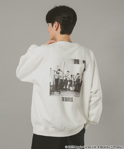 RAGEBLUE（レイジブルー）の「【THE BEATLES/ザ ビートルズ】プリントスウェット（スウェット・メンズ・オフホワイト/その他4/ブラック/ダークブラウン・MEDIUM/LARGE）」の10枚目の写真