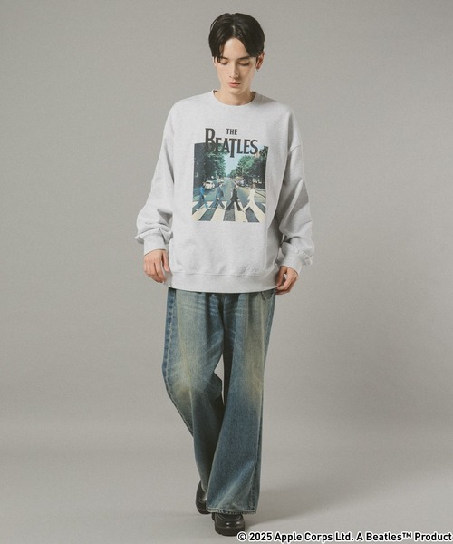RAGEBLUE（レイジブルー）の「【THE BEATLES/ザ ビートルズ】プリントスウェット（スウェット・メンズ・オフホワイト/その他4/ブラック/ダークブラウン・MEDIUM/LARGE）」の12枚目の写真