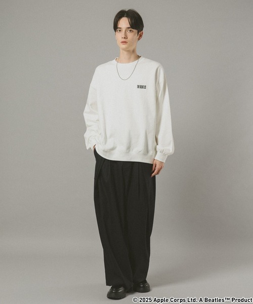 RAGEBLUE（レイジブルー）の「【THE BEATLES/ザ ビートルズ】プリントスウェット（スウェット・メンズ・オフホワイト/その他4/ブラック/ダークブラウン・MEDIUM/LARGE）」の5枚目の写真