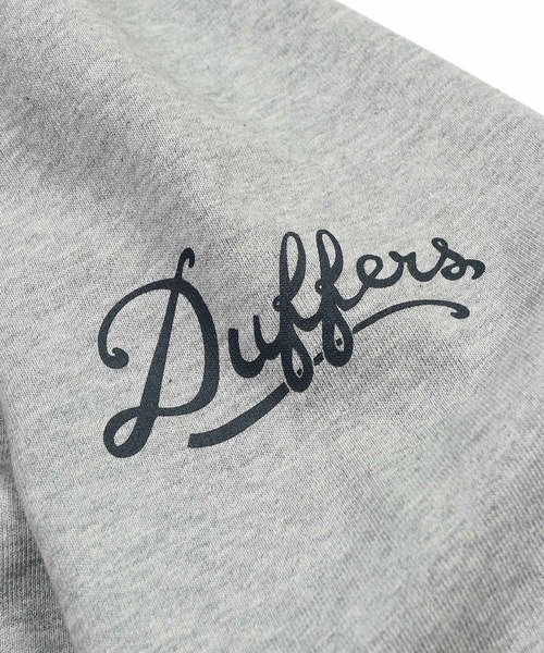 The DUFFER of ST.GEORGE（ザダファーオブセントジョージ）の「COLLEGE CREW NECK SWEAT：カレッジ クルーネック スウェット（スウェット・メンズ・ボルドー/グレー・MEDIUM/X-LARGE/LARGE）」の15枚目の写真