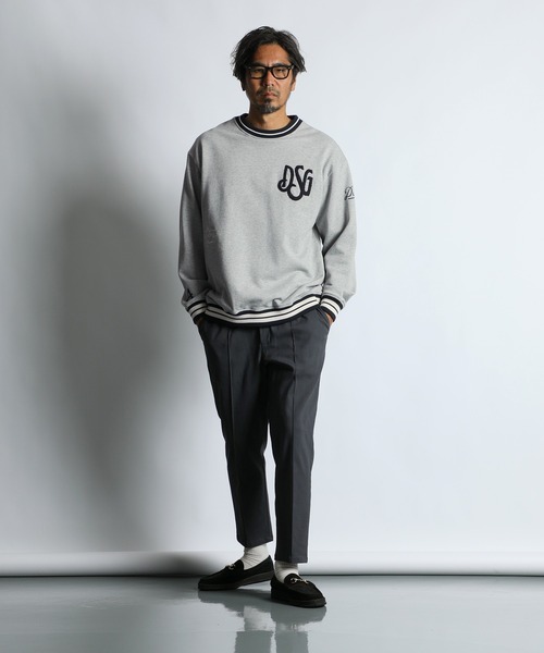 COLLEGE CREW NECK SWEAT：カレッジ クルーネック スウェット