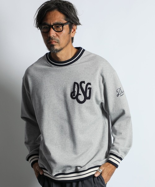COLLEGE CREW NECK SWEAT：カレッジ クルーネック スウェット