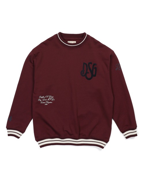 COLLEGE CREW NECK SWEAT：カレッジ クルーネック スウェット