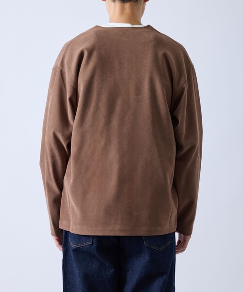 le cercle ADAM ET ROPE'（ルセルクルアダムエロペ）の「フェードツイルカーディガン（カーディガン/ボレロ・メンズ・ブラウン/グレー・M/LL/L）」の10枚目の写真