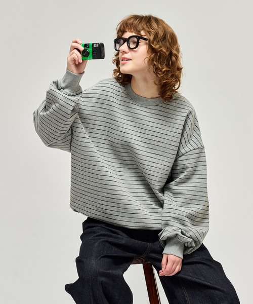 HEAVY WEIGHT BORDER SWEAT / ヘビーウェイトボーダースウェット