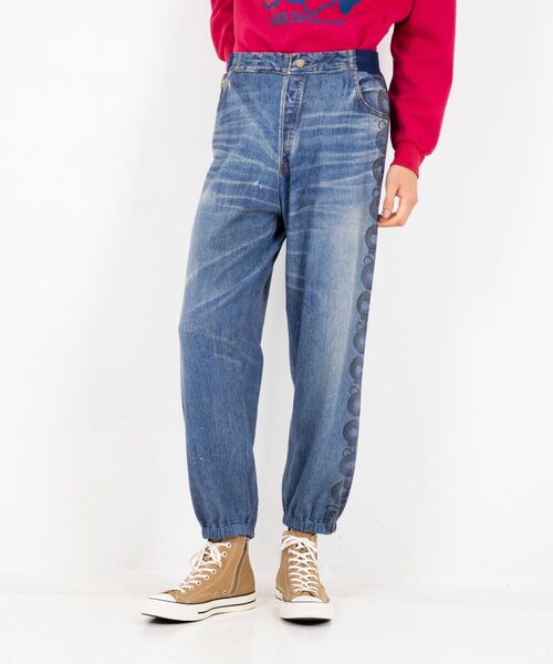 HYSTERIC GLAMOUR（ヒステリックグラマー）の「SNAKE LOOP スウェットパンツ（スウェットパンツ・メンズ・ダークインディゴブルー・SMALL/MEDIUM/LARGE）」の6枚目の写真