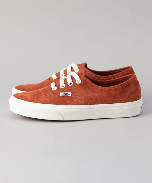 VANS(バンズ)の「<WOMENS>【VANS(ヴァンズ)】Authentic Pig Suede オーセンティック ピッグスエード(WEB限定サイズあり)(スニーカー・レディース・オレンジ・23.5cm/24cm/23cm/24.5cm/25cm)」の3枚目の写真