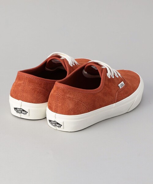 VANS(バンズ)の「<WOMENS>【VANS(ヴァンズ)】Authentic Pig Suede オーセンティック ピッグスエード(WEB限定サイズあり)(スニーカー・レディース・オレンジ・23.5cm/24cm/23cm/24.5cm/25cm)」の5枚目の写真