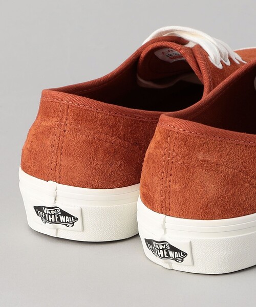 VANS(バンズ)の「<WOMENS>【VANS(ヴァンズ)】Authentic Pig Suede オーセンティック ピッグスエード(WEB限定サイズあり)(スニーカー・レディース・オレンジ・23.5cm/24cm/23cm/24.5cm/25cm)」の7枚目の写真