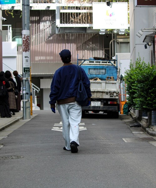 GLOSTER（グロスター）の「【BOY BACK FANCYシリーズ】スウェットパンツ（スウェットパンツ・メンズ・ブラック/ライトグレー/キナリ・S/M/L）」の6枚目の写真