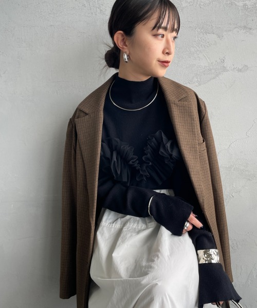 nenom/ネノム] マルチWAY ビスチェ風チュールフリルドッキング ボトル