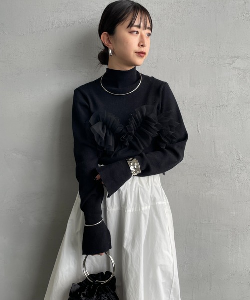 nenom/ネノム] マルチWAY ビスチェ風チュールフリルドッキング ボトル