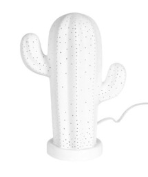 DULTON(�_���g��)��PORCELAIN CACTUS LIGHT MAT WHITE/��ド���v �J�N�^�X(�Ɩ�)