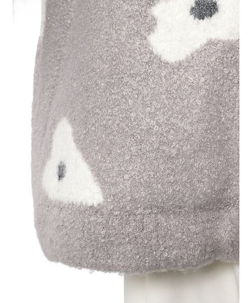 emmi（エミ）の「ブルゾンライクカーディガン（カーディガン/ボレロ・レディース・グレー/ブラウン/モカ・F）」の16枚目の写真