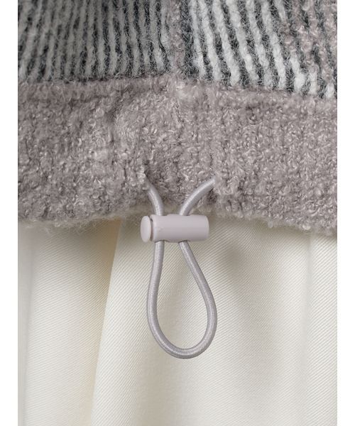 emmi（エミ）の「ブルゾンライクカーディガン（カーディガン/ボレロ・レディース・グレー/ブラウン/モカ・F）」の18枚目の写真