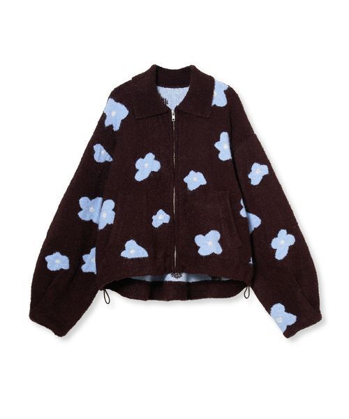 emmi（エミ）の「ブルゾンライクカーディガン（カーディガン/ボレロ・レディース・グレー/ブラウン/モカ・F）」の19枚目の写真