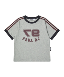 97 PDC LOGO COLORING RAGLAN TEE GRAY