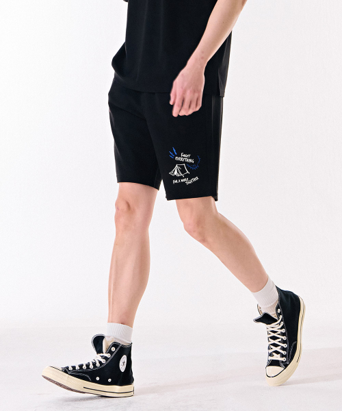 CHASECULT(チェイスカルト)の「共用キッチグラフィック5部パンツ-DCRU2513E03(その他パンツ・メンズ・ブラック・67/70/76/82/86)」の4枚目の写真