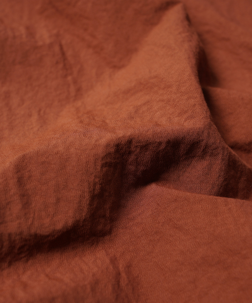FRIZMWORKS(フリズムワークス)の「NYLON RAYON RELAXED SHIRT _ BRICK(シャツ/ブラウス・メンズ・その他・SMALL/MEDIUM/LARGE)」の8枚目の写真