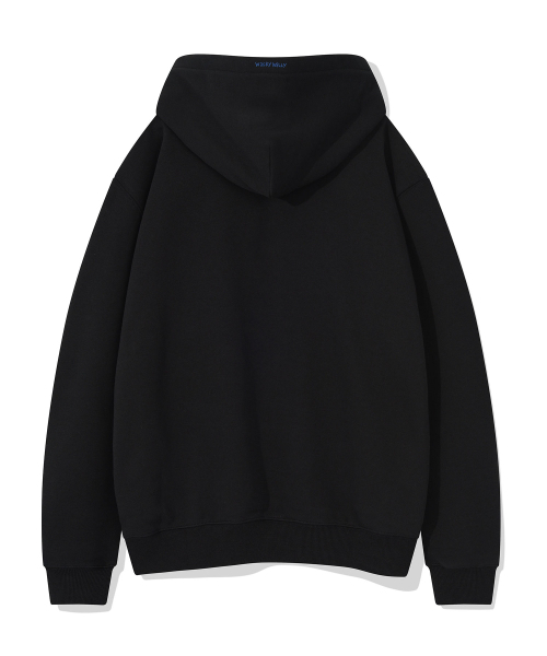 Wacky WiLLy(ワッキーウィリー)の「アーチタイポグラフィーフードブラック(パーカー・レディース・その他・SMALL/MEDIUM/LARGE/X-LARGE)」の4枚目の写真