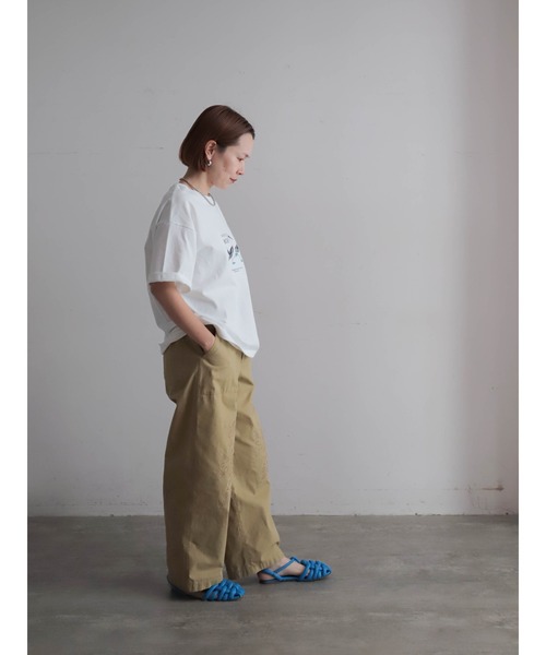 FIL DE FER（フィルデフェール）の「アオアシドリPT　半袖TEE（Tシャツ/カットソー・レディース・ホワイト/イエロー・FREE）」の7枚目の写真