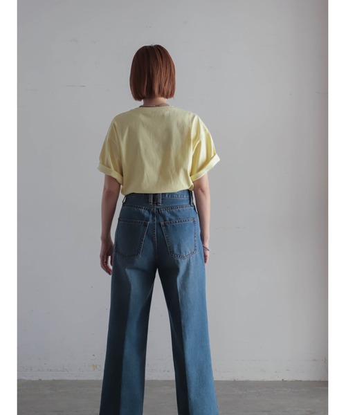 FIL DE FER（フィルデフェール）の「アオアシドリPT　半袖TEE（Tシャツ/カットソー・レディース・ホワイト/イエロー・FREE）」の14枚目の写真