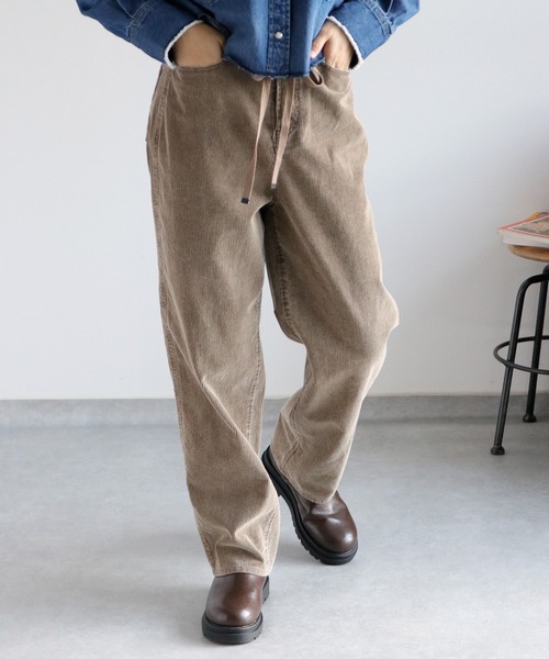 cepo(セポ)の「〈セットアップ対応〉11Wサルファーストレート コーデュロイパンツ(チノパンツ・レディース・グレー/チャコール/ベージュ・S/M/L)」の18枚目の写真