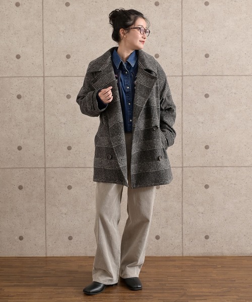 cepo（セポ）の「〈セットアップ対応〉11Ｗサルファーストレート コーデュロイパンツ（チノパンツ・レディース・グレー/チャコール/ベージュ・S/M/L）」の6枚目の写真