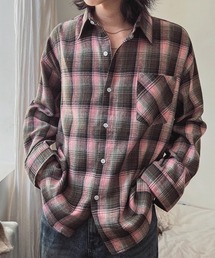 NOWLE（ノウル）の「【NOWLE】ソフトタッチ フランネル クラシカル チェックシャツ（シャツ/ブラウス）」