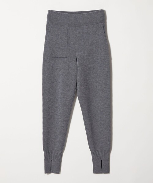 conte＞スリット ニットパンツ（その他パンツ）｜conte（コンテ）の