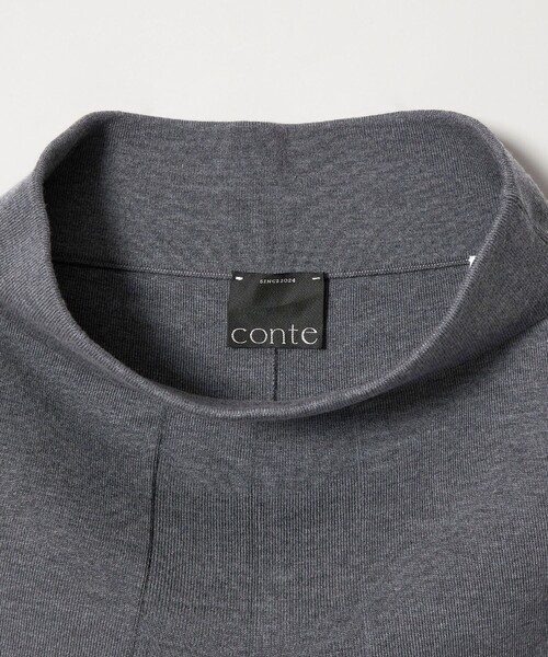 conte＞スリット ニットパンツ（その他パンツ）｜conte（コンテ）の