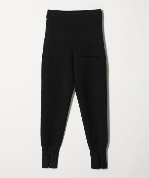 conte＞スリット ニットパンツ（その他パンツ）｜conte（コンテ）の