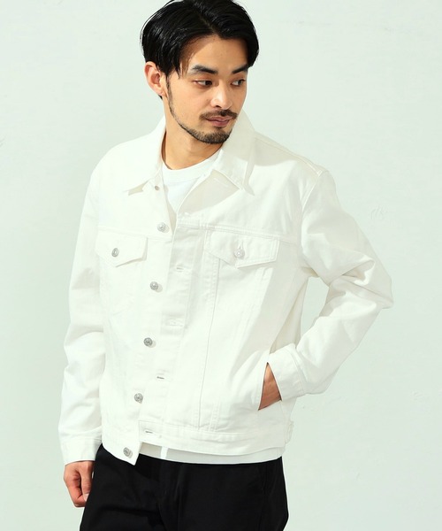 EDWIN(エドウィン)の「EDWIN エドウィン デニムジャケット ジージャン(デニムジャケット・メンズ・ブラック/ブルー/インディゴブルー/ライトインディゴブルー/ホワイト・SMALL/MEDIUM/LARGE/X-LARGE)」の10枚目の写真