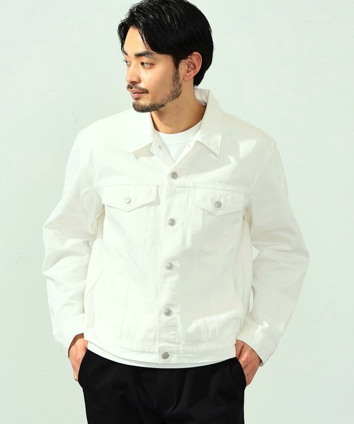 EDWIN(エドウィン)の「EDWIN エドウィン デニムジャケット ジージャン(デニムジャケット・メンズ・ブラック/ブルー/インディゴブルー/ライトインディゴブルー/ホワイト・SMALL/MEDIUM/LARGE/X-LARGE)」の11枚目の写真