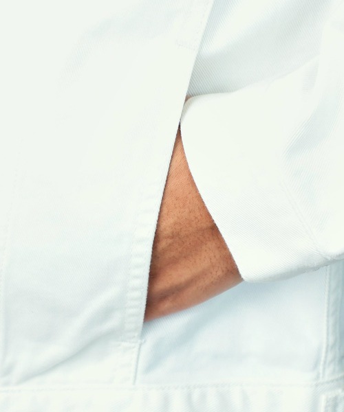 EDWIN(エドウィン)の「EDWIN エドウィン デニムジャケット ジージャン(デニムジャケット・メンズ・ブラック/ブルー/インディゴブルー/ライトインディゴブルー/ホワイト・SMALL/MEDIUM/LARGE/X-LARGE)」の17枚目の写真