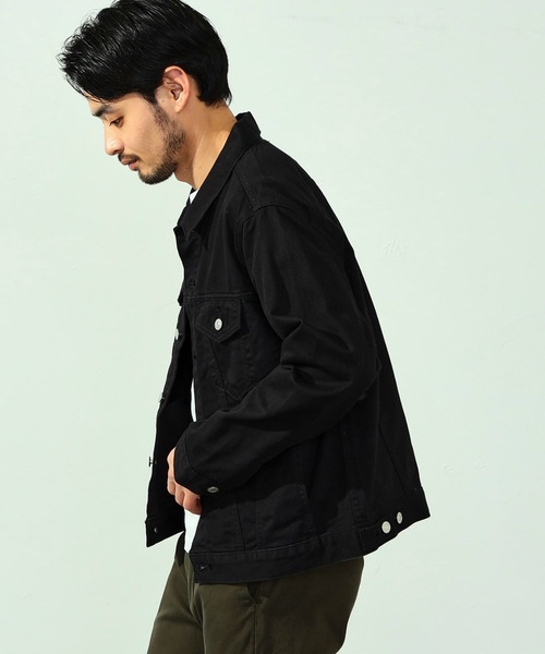 EDWIN(エドウィン)の「EDWIN エドウィン デニムジャケット ジージャン(デニムジャケット・メンズ・ブラック/ブルー/インディゴブルー/ライトインディゴブルー/ホワイト・SMALL/MEDIUM/LARGE/X-LARGE)」の22枚目の写真