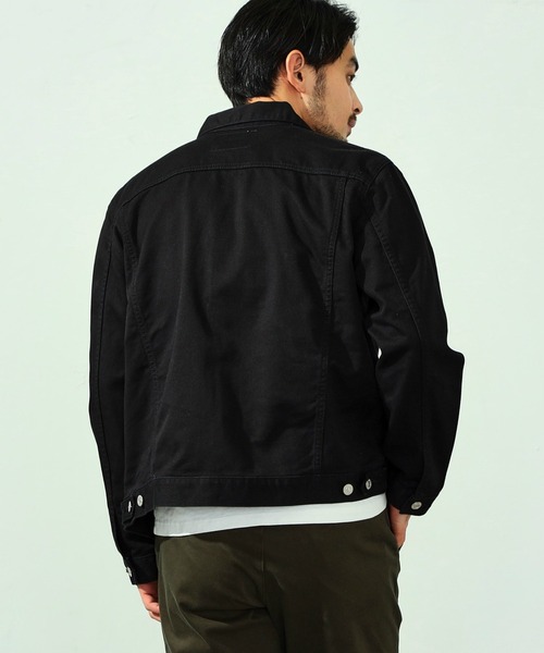 EDWIN（エドウィン）の「EDWIN エドウィン デニムジャケット ジージャン（デニムジャケット・メンズ・ブラック/ブルー/インディゴブルー/ライトインディゴブルー/ホワイト・SMALL/MEDIUM/LARGE/X-LARGE）」の19枚目の写真