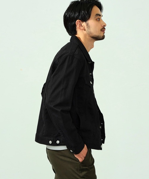 EDWIN（エドウィン）の「EDWIN エドウィン デニムジャケット ジージャン（デニムジャケット・メンズ・ブラック/ブルー/インディゴブルー/ライトインディゴブルー/ホワイト・SMALL/MEDIUM/LARGE/X-LARGE）」の20枚目の写真